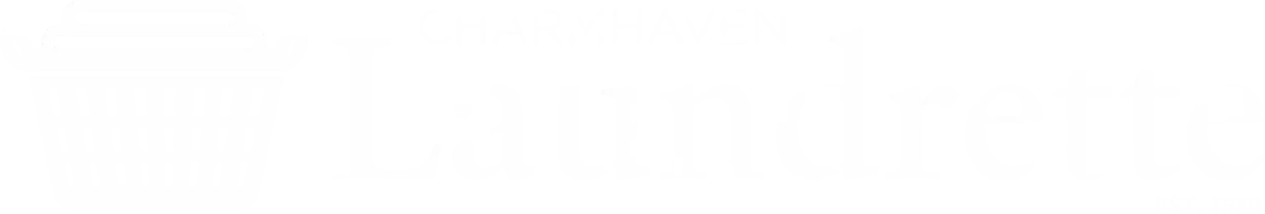 Charmhaven Laundrette - Logo - Final_White
